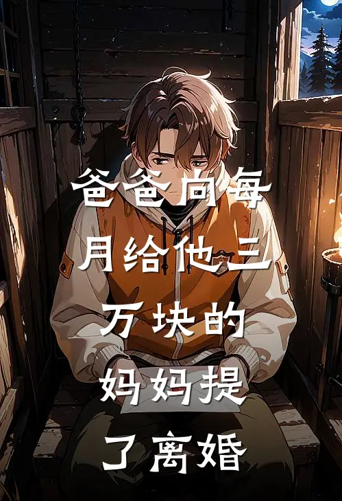 爸爸向每月给他三万块的妈妈提了离婚