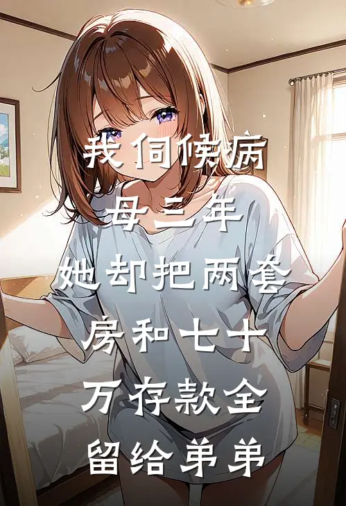 我伺候病母三年，她却把两套房和七十万存款全留给弟弟