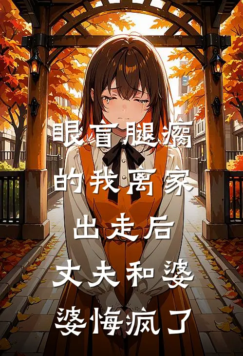 眼盲腿瘸的我离家出走后，丈夫和婆婆悔疯了