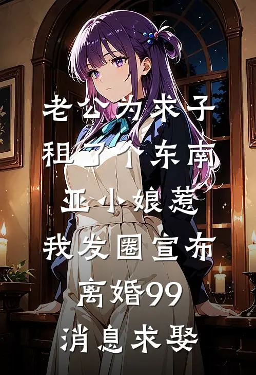 老公为求子租了个东南亚小娘惹，我发圈宣布离婚99消息求娶